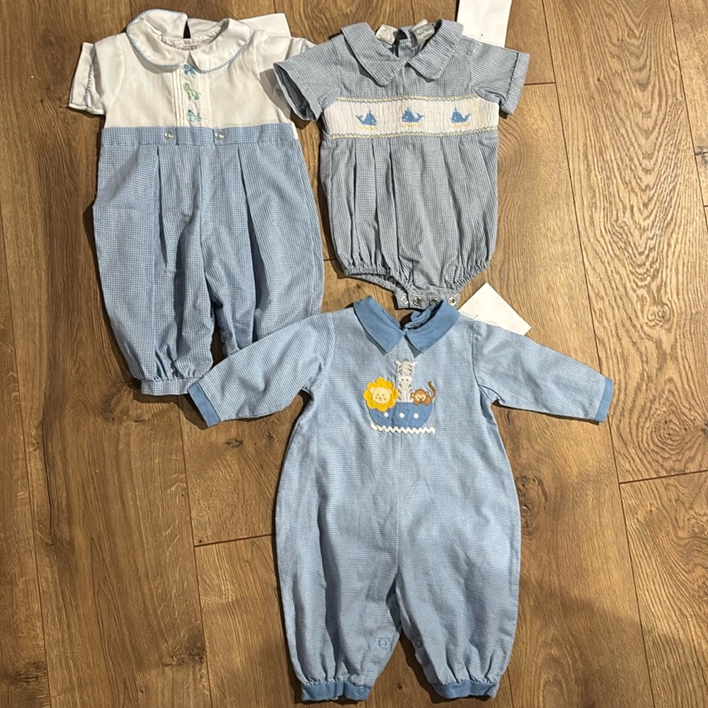 Smock Baby Boy Lot